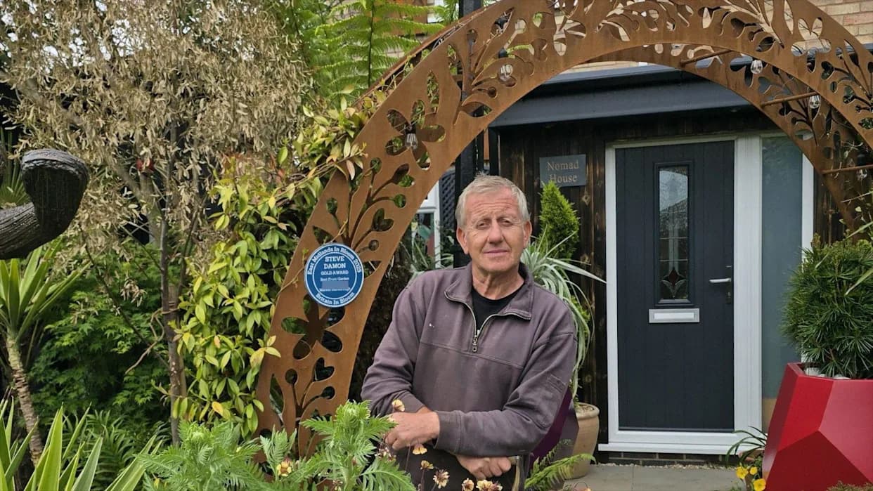 Garden Saved Him: Blood-Scandal Survivor Turns Trauma Into Award-Winning Front Garden
