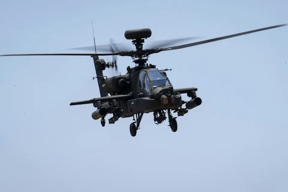 Trump Says Iran Shot Down U.S. Apache Near Strait Of Hormuz — Pilots Recovered In First-Ever Sea-Drone Rescue