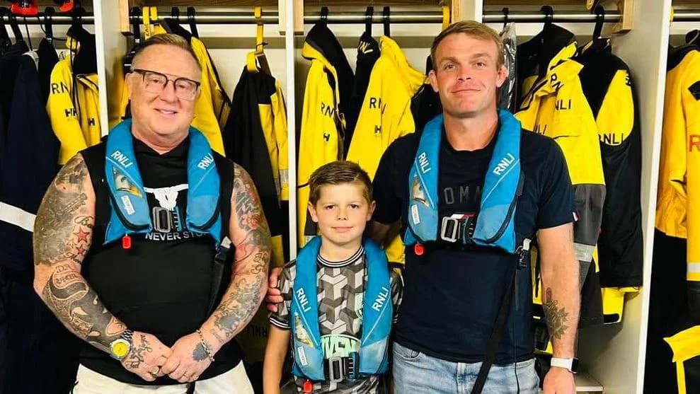 Eight-Year-Old Marley Helps Rescue Grandad After Kayak Capsizes and Drifts 2.5 Miles