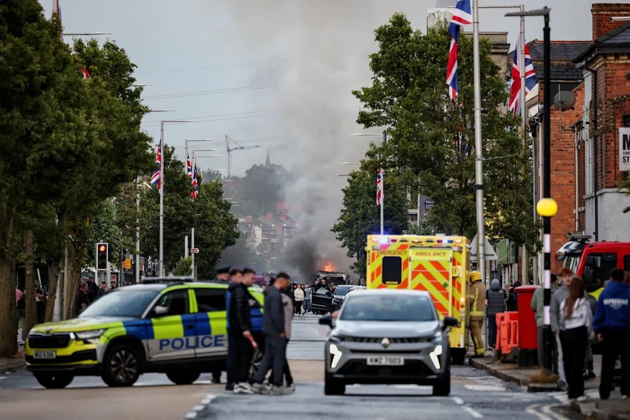 Wave of Violence Tests European Leaders: Protests in France and Riots in Northern Ireland