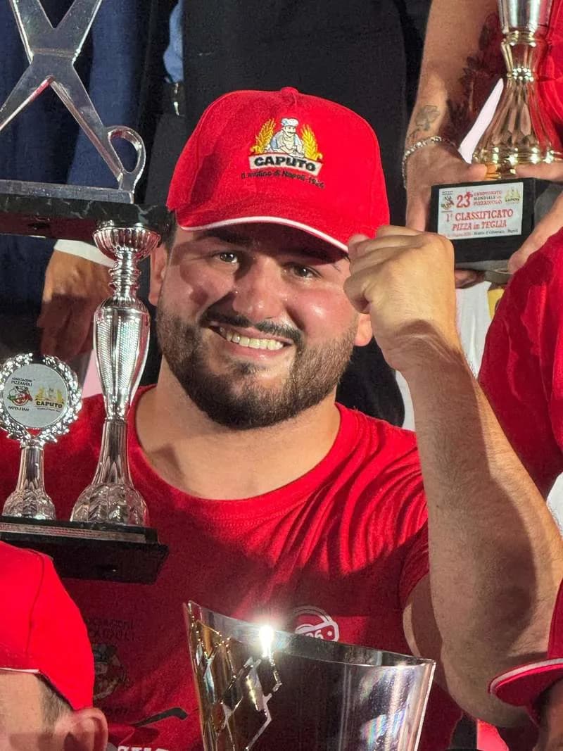 German Chef Lorenzo Parrotta Wins Contemporary Pizza World Title in Naples