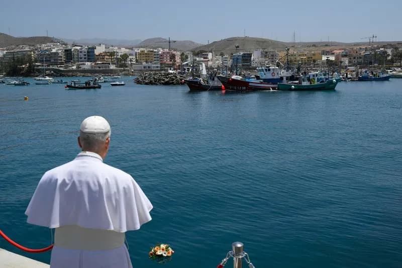 ‘Stop It. Repent.’ Pope Leo XIV Urges Human Traffickers During Tenerife Visit