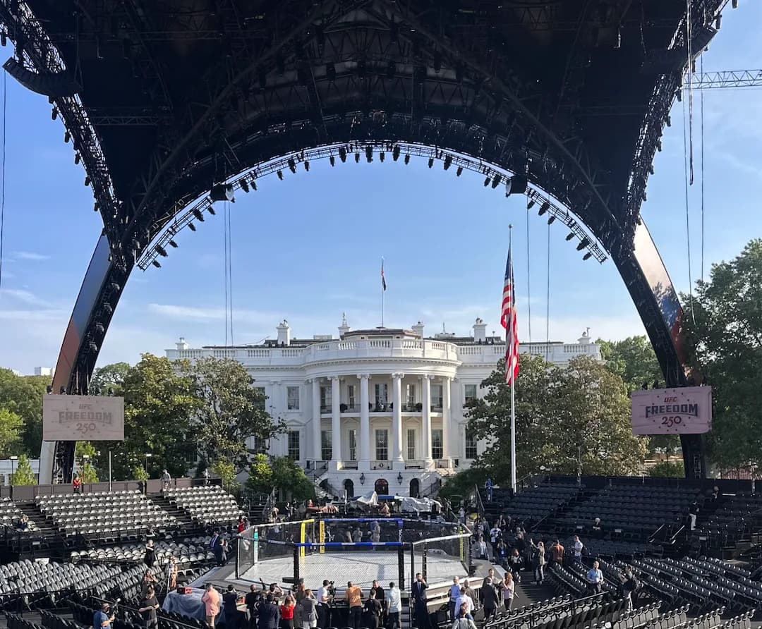 Trump’s $60M South Lawn UFC: A Birthday Spectacle Framed as Sports Diplomacy