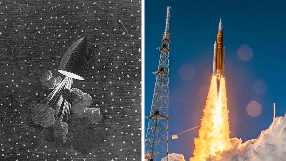 How Jules Verne Foreshadowed Artemis 2: From the Columbiad to a Pacific Splashdown