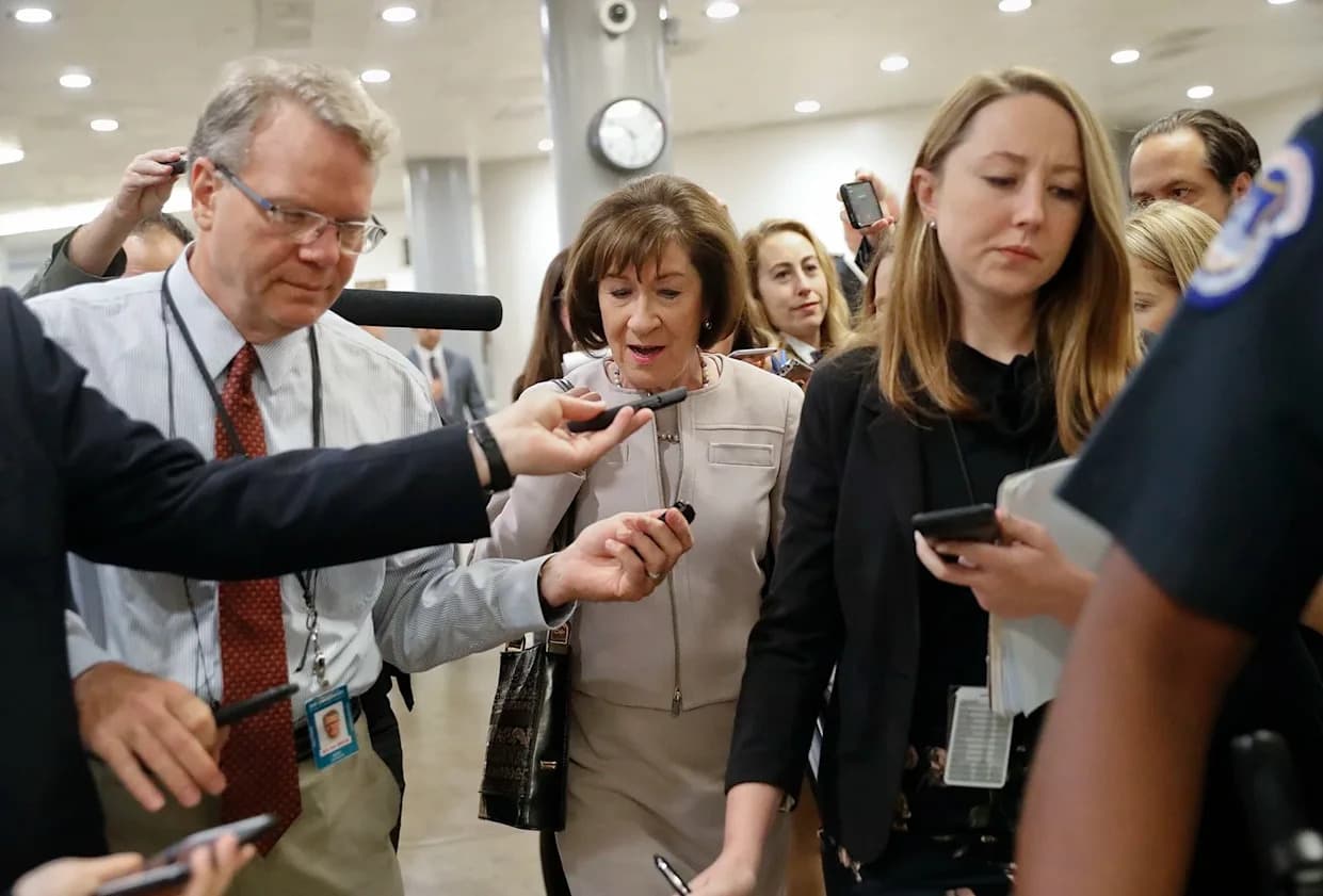 Collins Defends Kavanaugh Vote — But Overlooked That She Backed Most Justices Who Overturned Roe