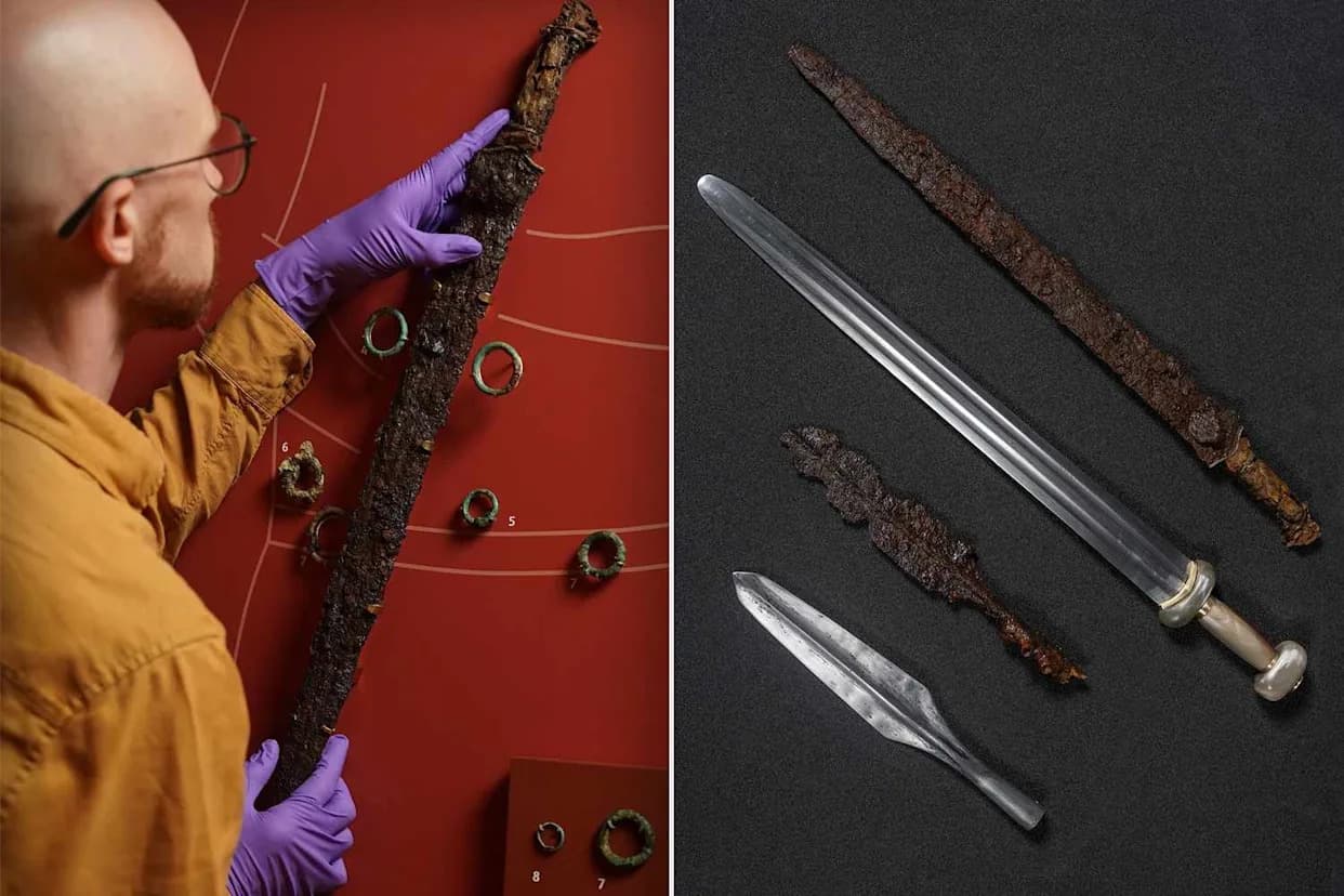 2,000-Year-Old Scottish 'Warrior' Burial Reveals Sandals, Sword and Unexpected Status Symbols