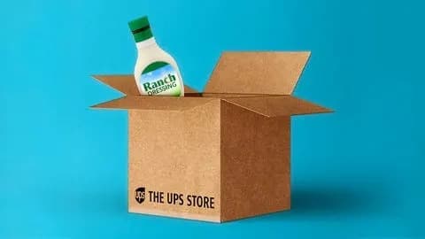 UPS Launches 'Ship and Dip' — 20% Off to Send Ranch Dressing Home as TSA, Kraft Heinz Join the Craze