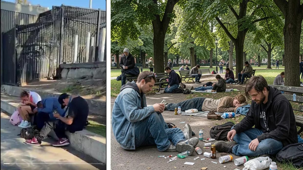 MacArthur Park's World Cup Clean-Up Was Brief — Video Shows Drug Use and Encampments Returned Within Days