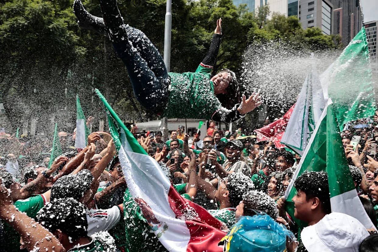Mexico's President Urges Fans To 'Celebrate Responsibly' After Fatalities Ahead Of England Match