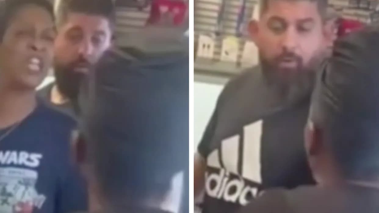 Gas Station Brawl Caught on Camera After Alleged Shoplifting — Spit, Shoves and Split Opinions