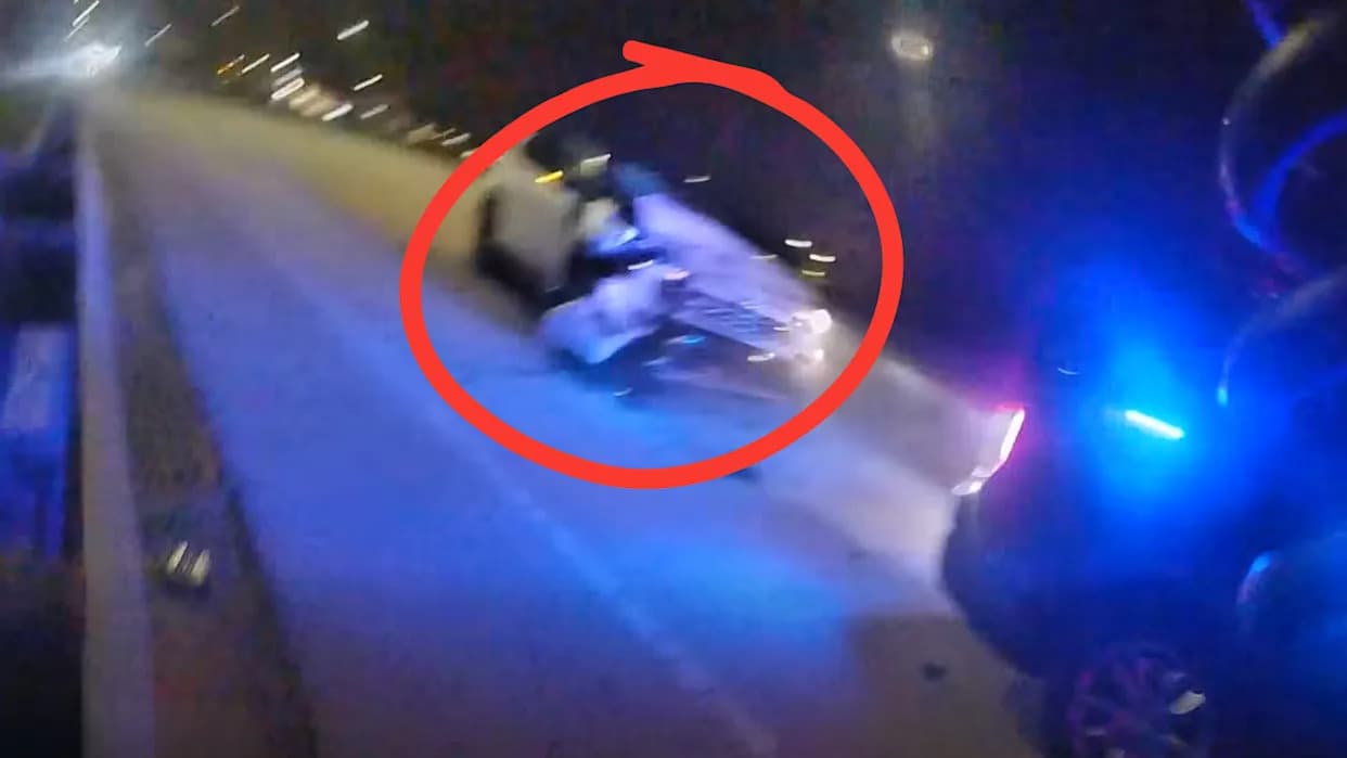 Bodycam Shows Car Slam Into Patrol Cruiser During Routine Traffic Stop — 78-Year-Old Arrested for DUI