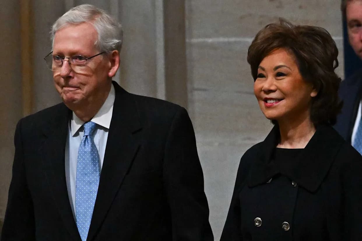 Elaine Chao Traveled to Beijing Three Days After Mitch McConnell’s Hospitalization