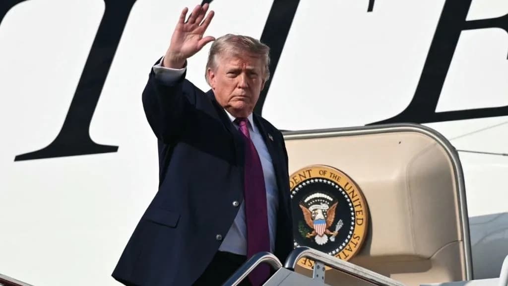 Trump’s NATO Trip Begins With Outdated Promo — Then Moves To Military Messaging And F-35 Reversal
