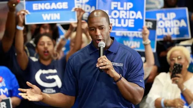 Ex-Florida Gubernatorial Nominee Andrew Gillum Arrested in Alabama, Faces Felony Drug Charge