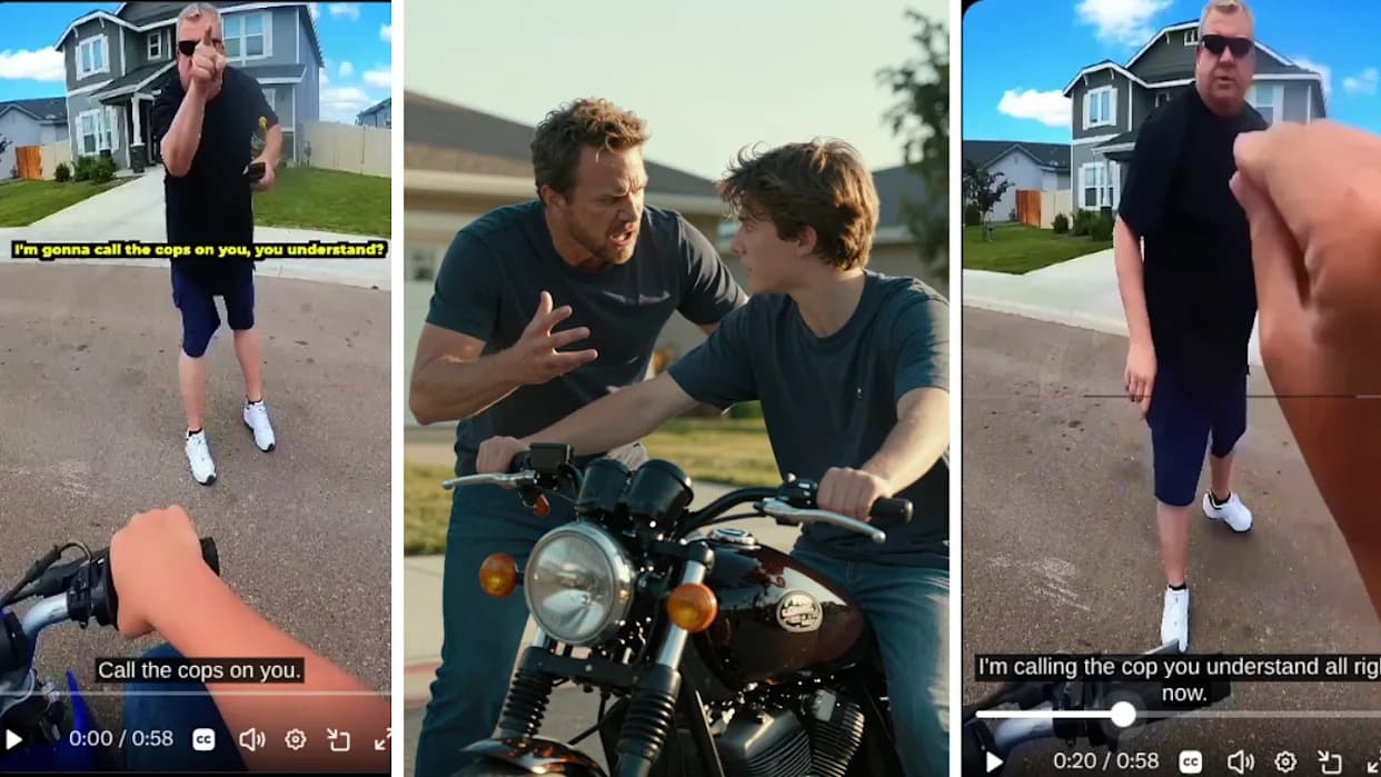 ‘I’m Gonna Call The Cops On You’: Viral Clip Of Father Confronting Teen Motorcyclist In Park Sparks Debate