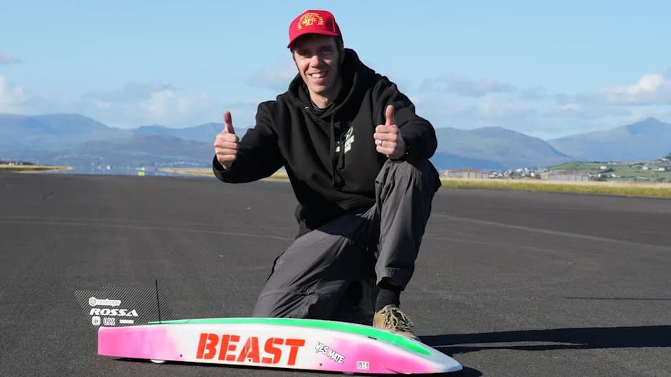 Engineer Breaks His Own World Record — Remote-Controlled Car Reaches 256.74 mph