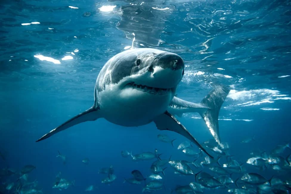 Mystic Aquarium-Led Team Films Possible First Great White Shark in Rhode Island Waters Feeding on Humpback