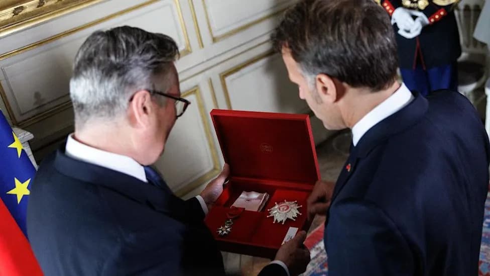 Starmer Becomes First Serving UK Prime Minister To Receive France’s Legion d'honneur