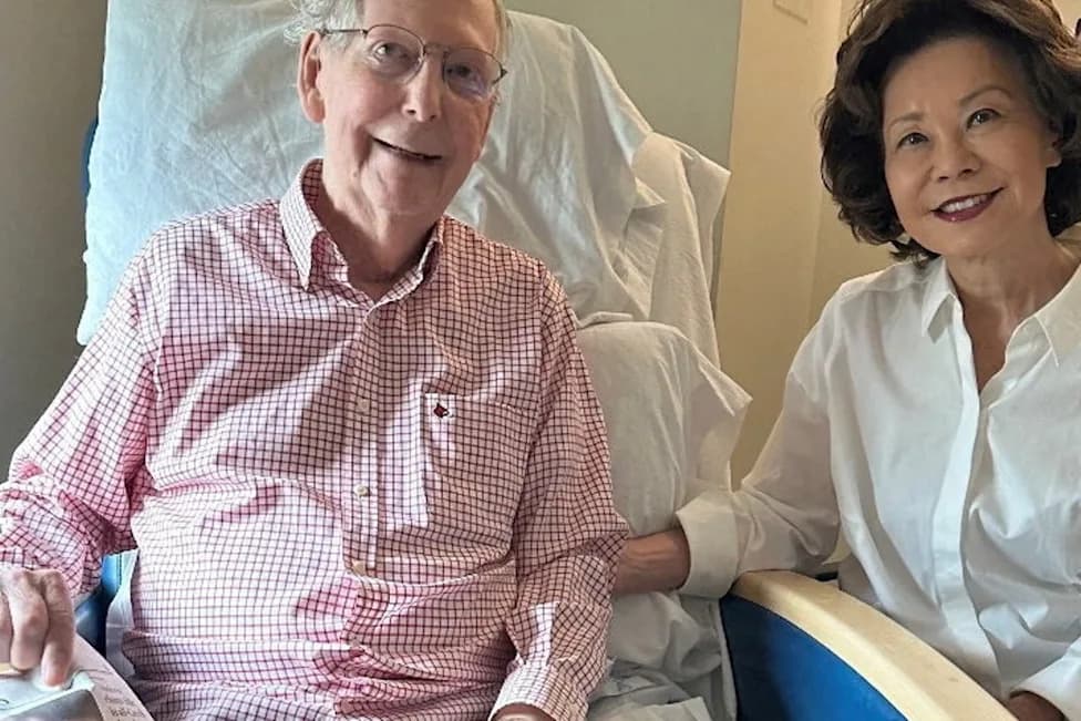 Elaine Chao Leaves Rehab In Trench Coat And Mask, Fuels Fresh Speculation About Mitch McConnell