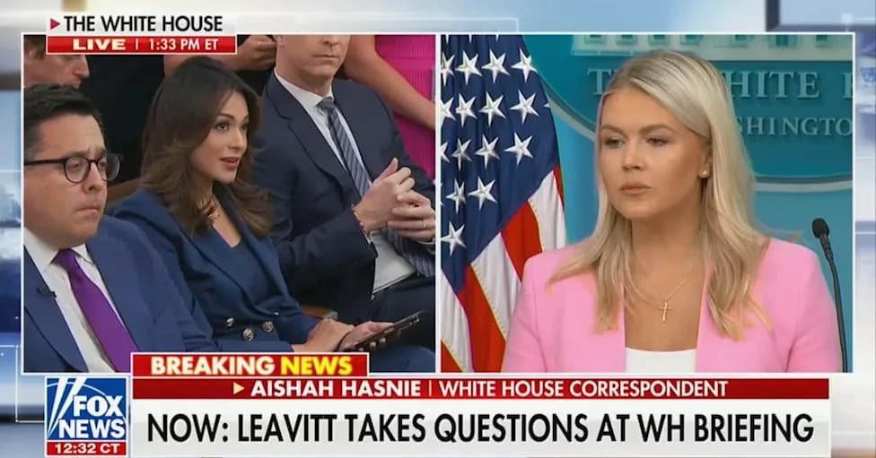 Leavitt Pressed: Does Trump Support Vance’s Claim of an Israeli ‘Influence Operation'?