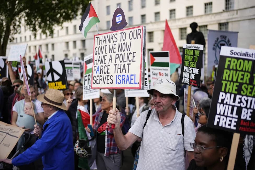 London National March For Palestine Urges Incoming PM Andy Burnham To Impose Sanctions On Israel