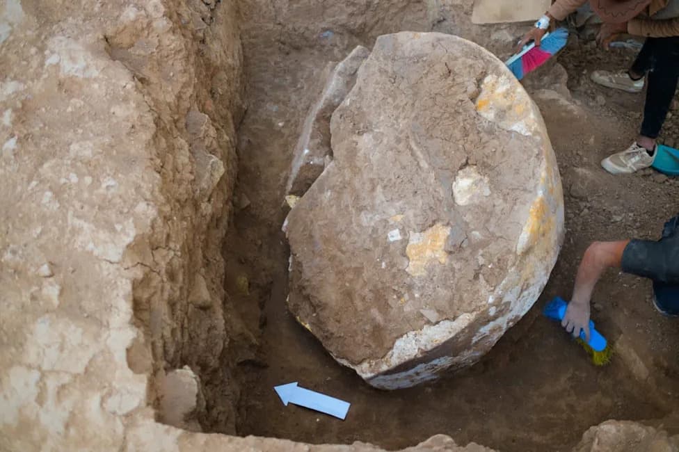 Rare 2,600-Year-Old Stele of King Ashurbanipal Unearthed in Nineveh, Sent for Restoration