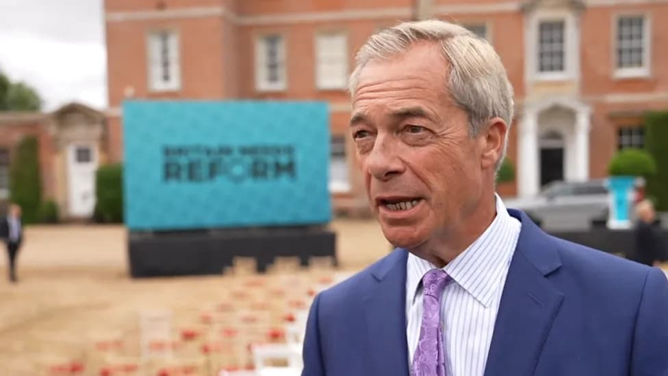 Farage Defends Reform Position As Pride Flag Protests Erupt In Norfolk