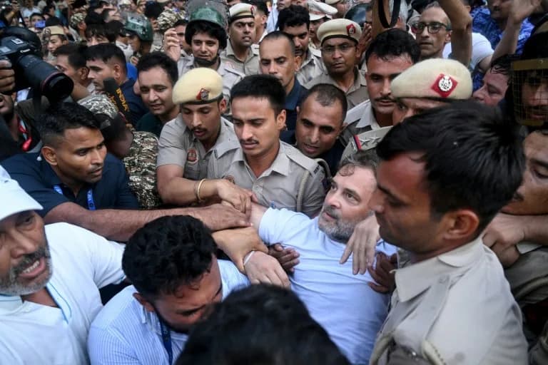 Rahul Gandhi Released After Detention as Mass Protests Over Exam Scandals Rock India