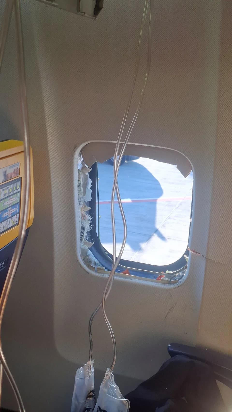 Ryanair Passenger Partially Pulled From Plane After Window Blows Out Midflight