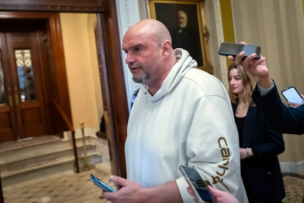 MS NOW Denies Blacklisting Claim After Fetterman Says Network 'Won't Invite Me On'