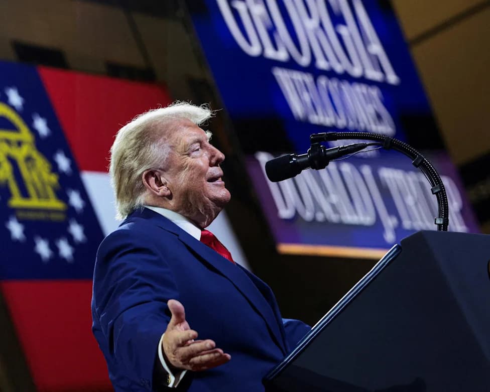 Trump Dismisses 'Affordability' Tag While Promoting $1,000 'Trump Accounts' at Georgia Rally