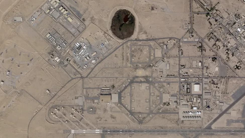 Image Investigation: Iranian Strikes Damaged Nine U.S.-Linked Sites Across the Middle East