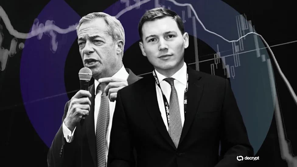 Polymarket Wallet Linked to Farage Backer Took $8.8M in Crypto to Bet on Trump, FT Reveals