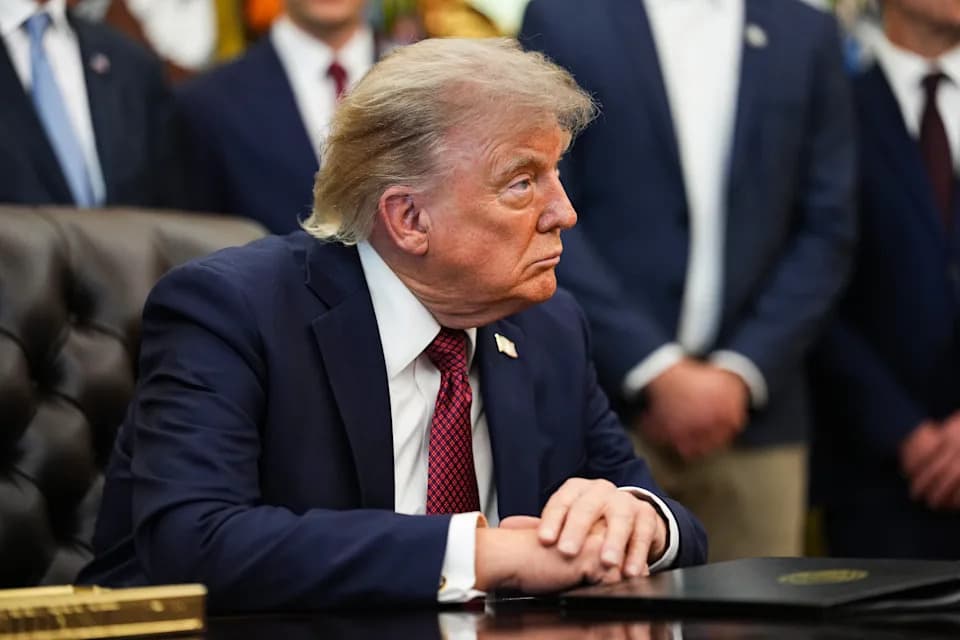 Trump Dodges Question on Bombing Civilian Infrastructure, Repeats Threats to Iran