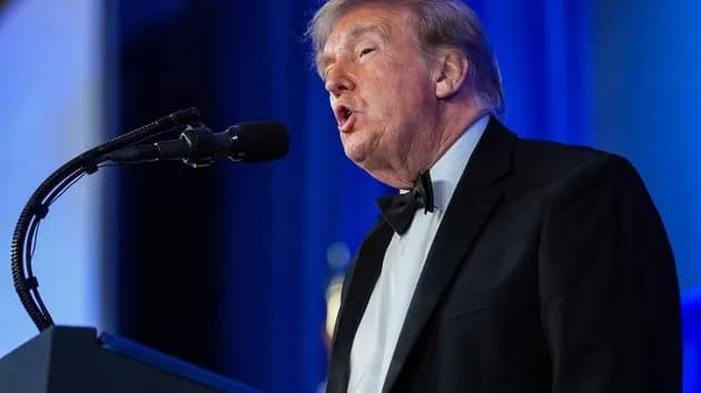 Trump Says Netanyahu Will Visit Washington Next Week, Jokes About Schumer at Correspondents' Dinner