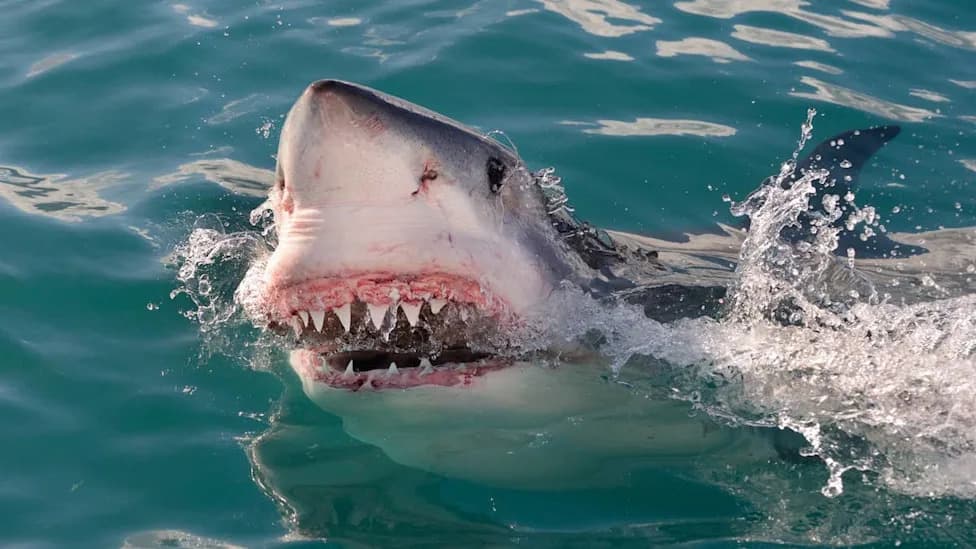Possible Great White Circles Tour Boat Off Nazaré — Rare Shark Sighting Near World’s Biggest Waves (Video)