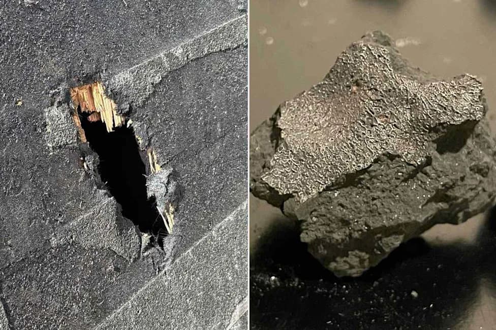 Meteorite Pierces New Jersey Roof — Scientists Find Ancient Salty Water and Extraterrestrial Amino Acids