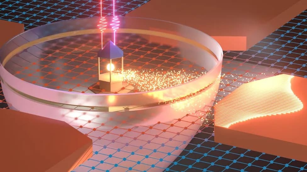 Physicists Build an 'Electron Lighthouse' — Steering Electric Current With Light Alone