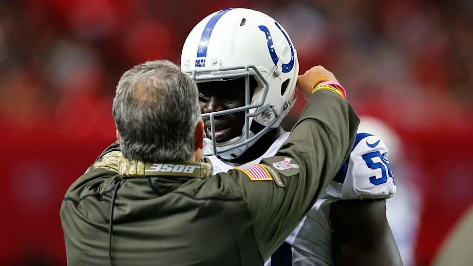 Former Colts Linebacker Daniel Adongo Deported by ICE After Criminal Convictions and Visa Overstay