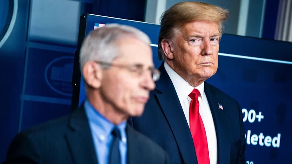 Inside Fauci's Diary: Candid Notes on Trump, TV Anchors and Celebrities