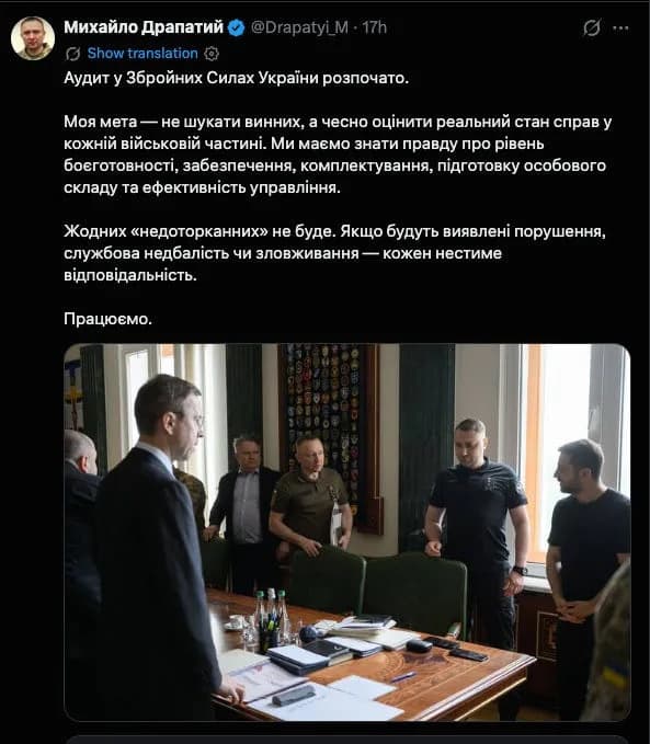 Fake X Account Impersonating Ukraine’s New Commander Amasses Nearly 7,000 Followers