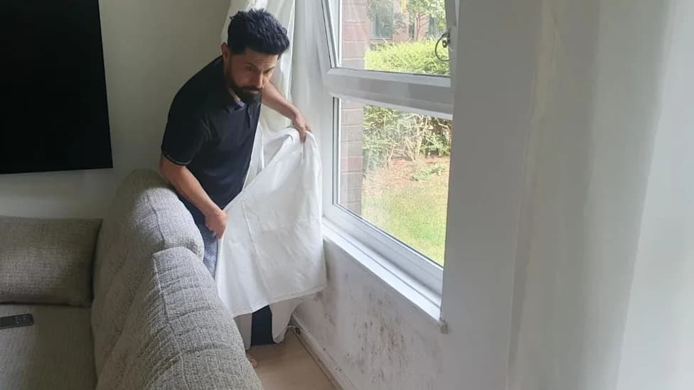 ‘It’s Ruining Our Health’: Leicester Family Blames Persistent Mould And Rats For Baby’s Breathing Problems