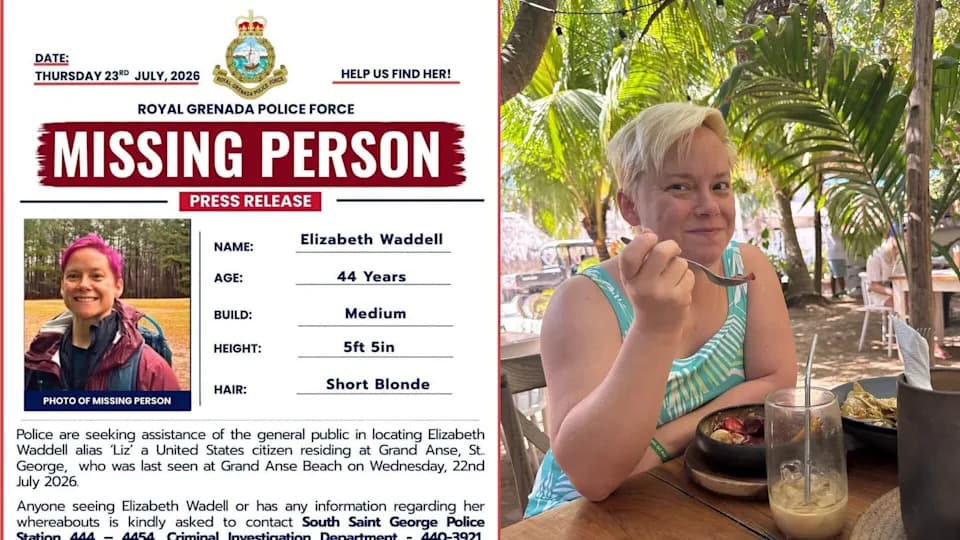 Surveillance Appears to Show Missing North Carolina Mom Entering Water at Grenada’s Grand Anse Beach