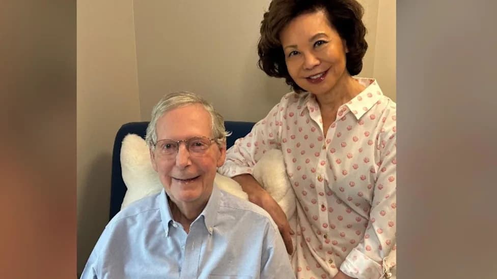 McConnell Discharged From Hospital but Not Yet Medically Cleared to Return to Senate