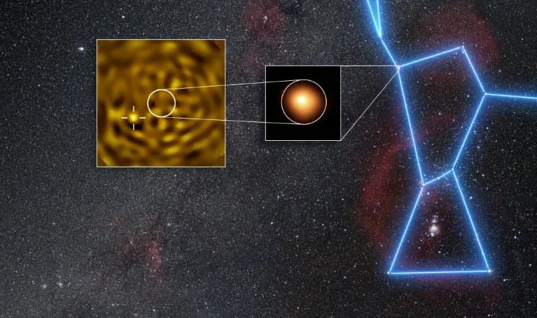 Astronomers Capture First Direct Image of Betelgeuse's Hidden Companion