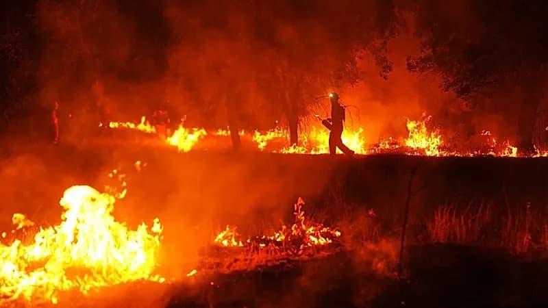 Spain Sees Signs Of Progress Against Devastating Wildfires as Sánchez Condemns Climate Denial