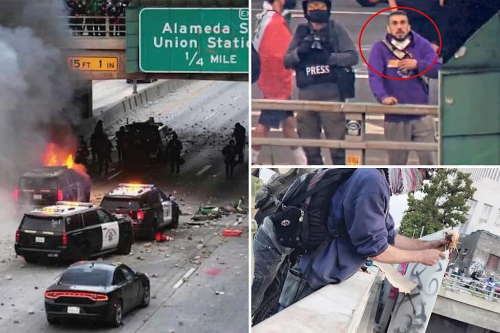 Los Angeles Man Sentenced to 3 Years for Throwing Burning Debris and Rocks at CHP During Anti‑ICE Protests