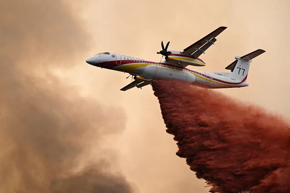 Two Firefighters Killed on Crete as Massive Gironde Wildfire Rages — Blaze Four Times the Size of Paris