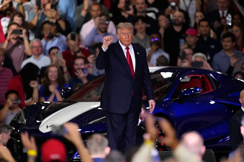 Trump Praises Tariffs at GM Rally in Michigan — Some Supporters Voice Concern Over Rising Costs