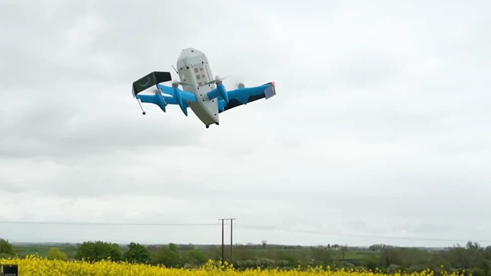 Amazon Prime Air Drone Crashes Into Garden During Darlington Delivery — AAIB Investigating